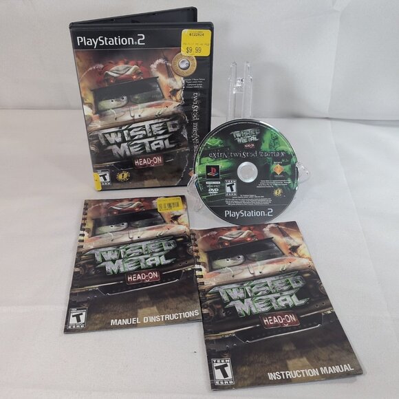Twisted Metal: Head-On Extra Twisted Edition Black PS2 PlayStation 2 CIB Tested - Picture 1 of 9